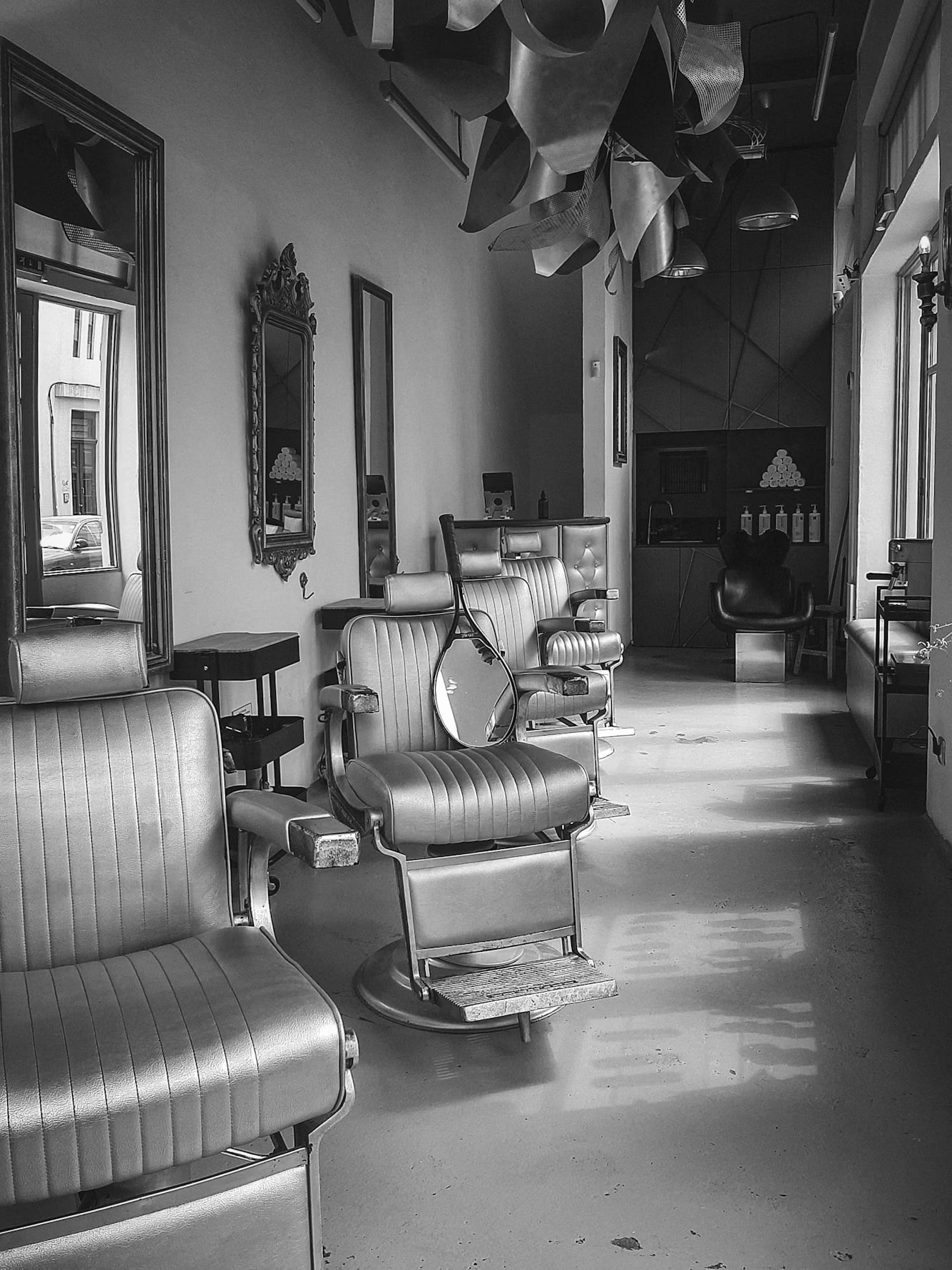 Marie Beaumont opening the salon in 1994